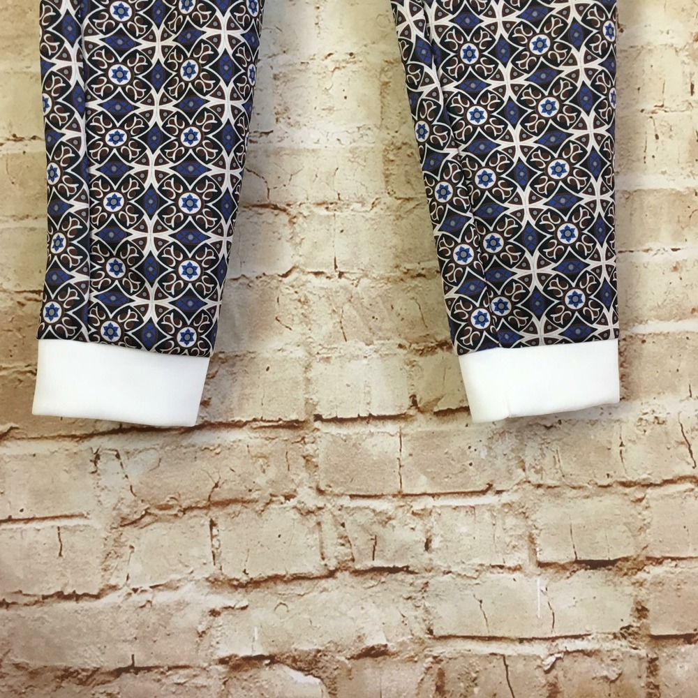 Missguided Women's Size 8 Blue Patterned Lounge Pants NWT - Picture 3 of 7